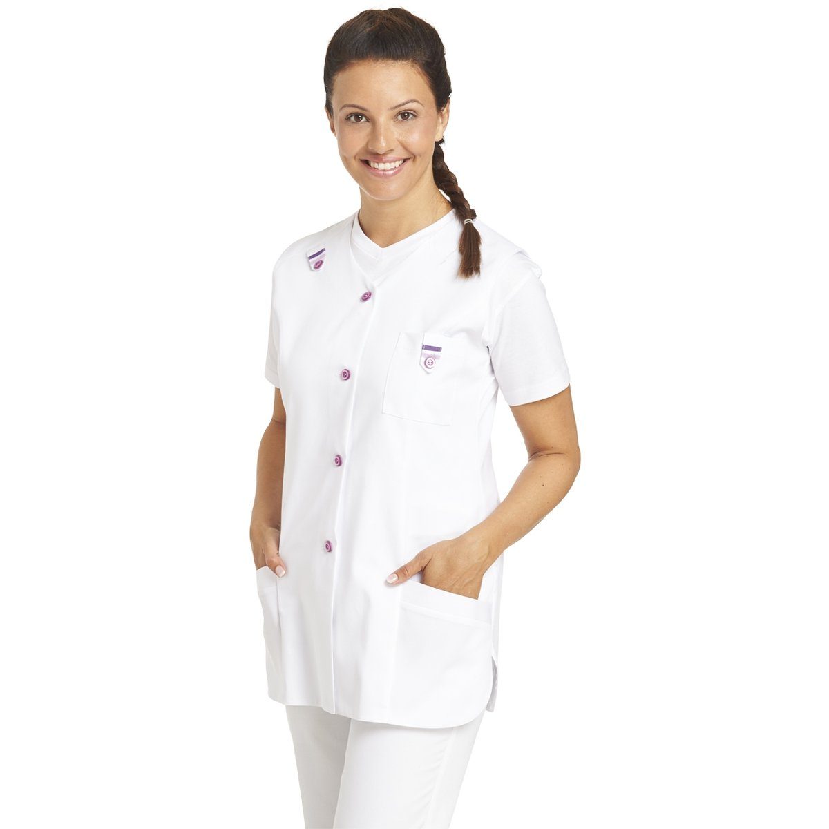 Arbeitsjacke Leiber Hosenkasack, Damen, o. Arm 04/477