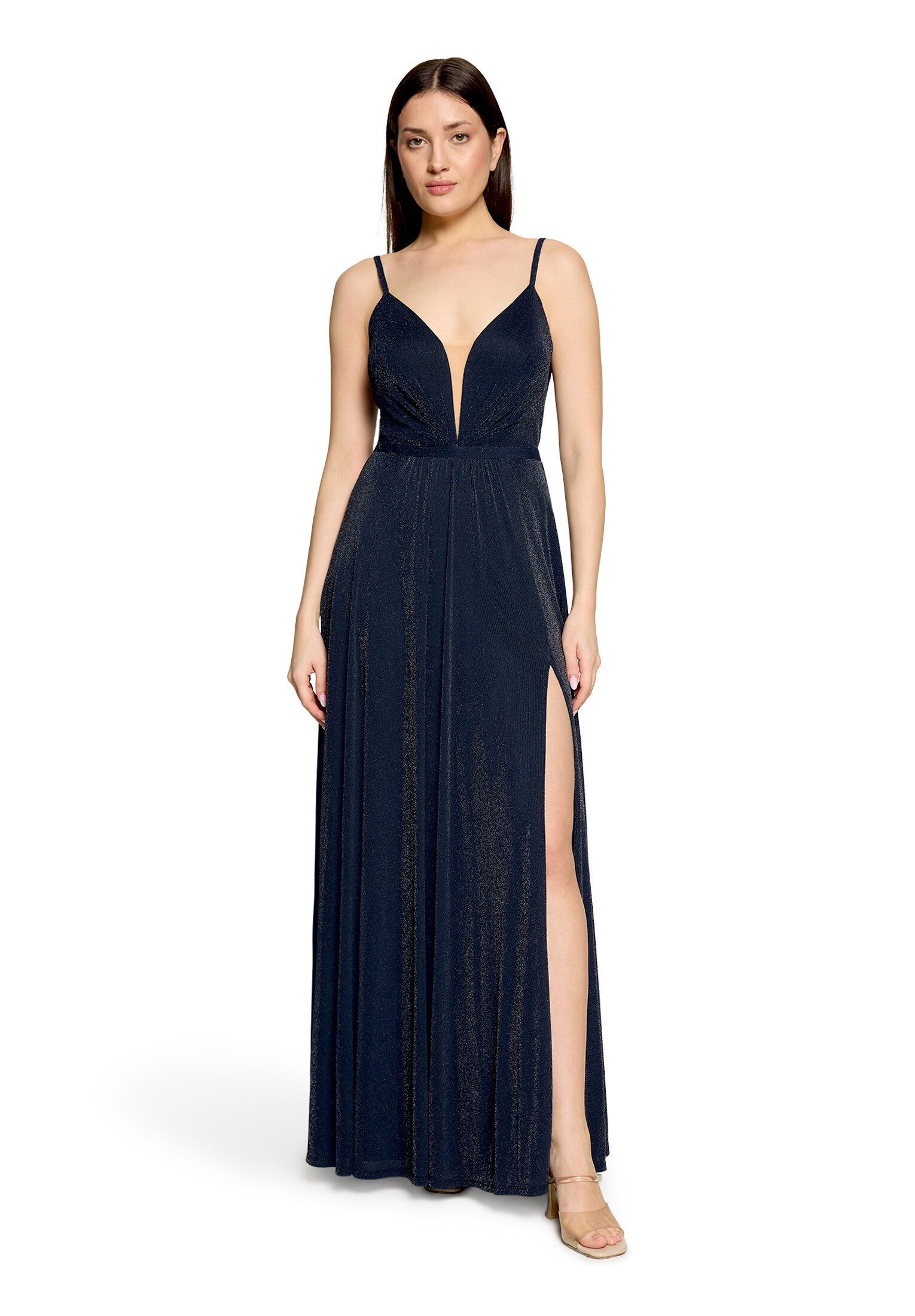 Vera Mont Abendkleid Damen mit Lurexfaden