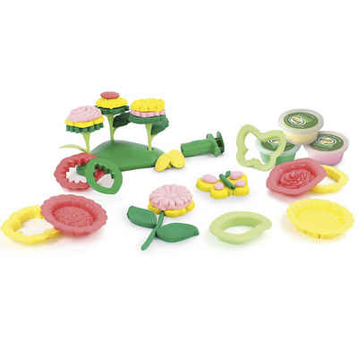 LeNoSa Knetform-Set »Green Toys Kinderknete • Öko-Knete Set Blumen • Alter 2+« (Set, 21-tlg)