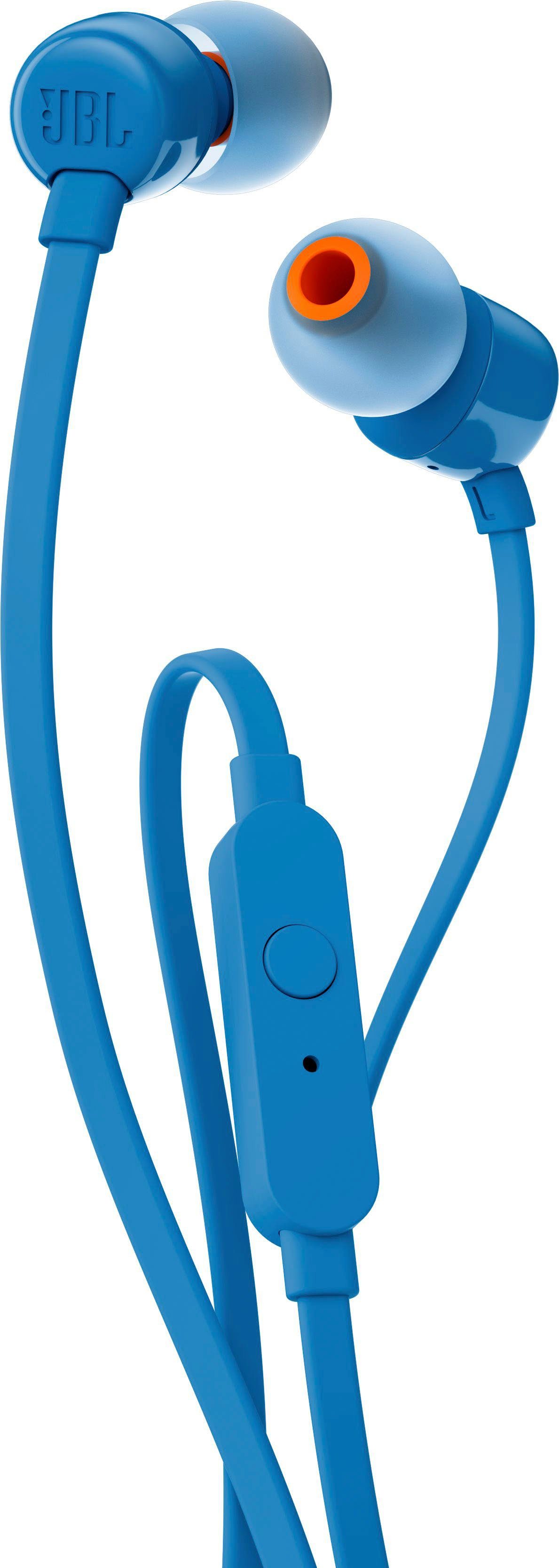 JBL blau T110 In-Ear-Kopfhörer
