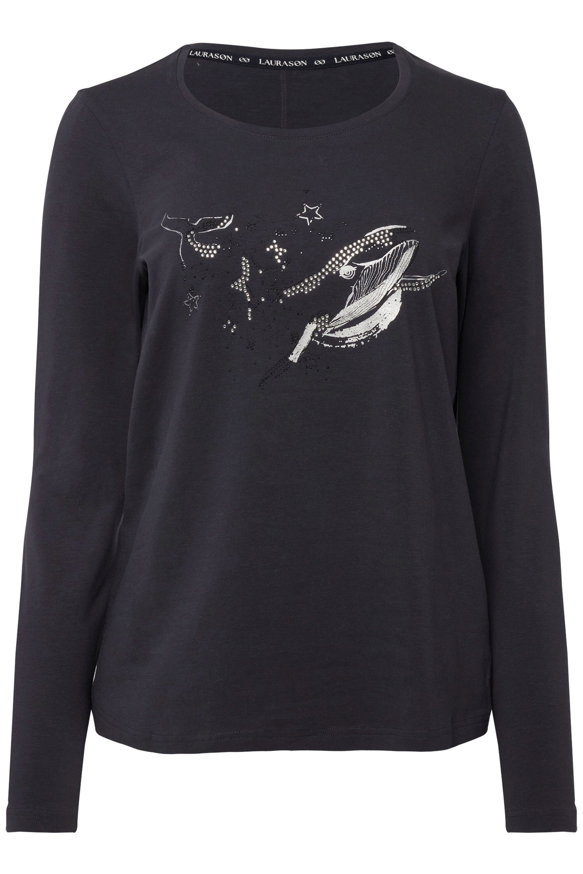 Laurasøn Longsleeve T-Shirt Wal Rundhals Langarm günstig online kaufen