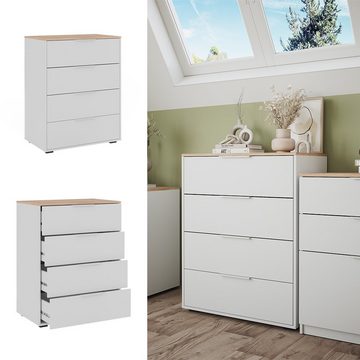 Vicco Kommode Sideboard hoch Betti Weiß Sonoma