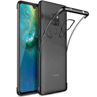 CoolGadget Handyhülle Slim Case Farbrand für Huawei Mate 20 6,5 Zoll, Hülle Silikon Cover für Huawei Mate 20 Schutzhülle