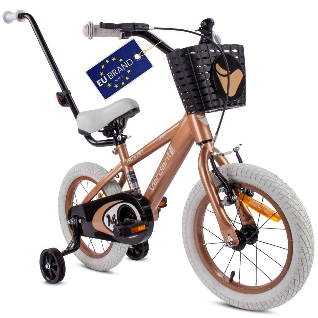Sun Baby Kinderfahrrad SUN BABY Verdant Bike 14 Zoll mit Schubstange - Cappuccino