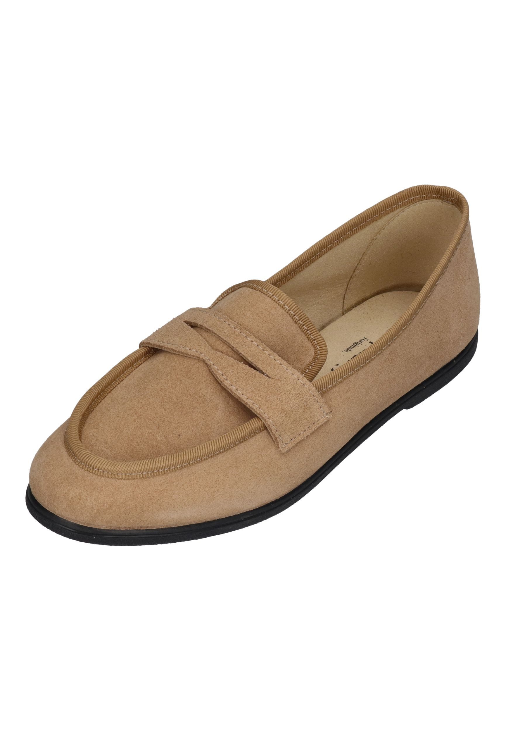espadrij l´originale LOAFER CLASSIC VELOUR Schnürschuh tan clair