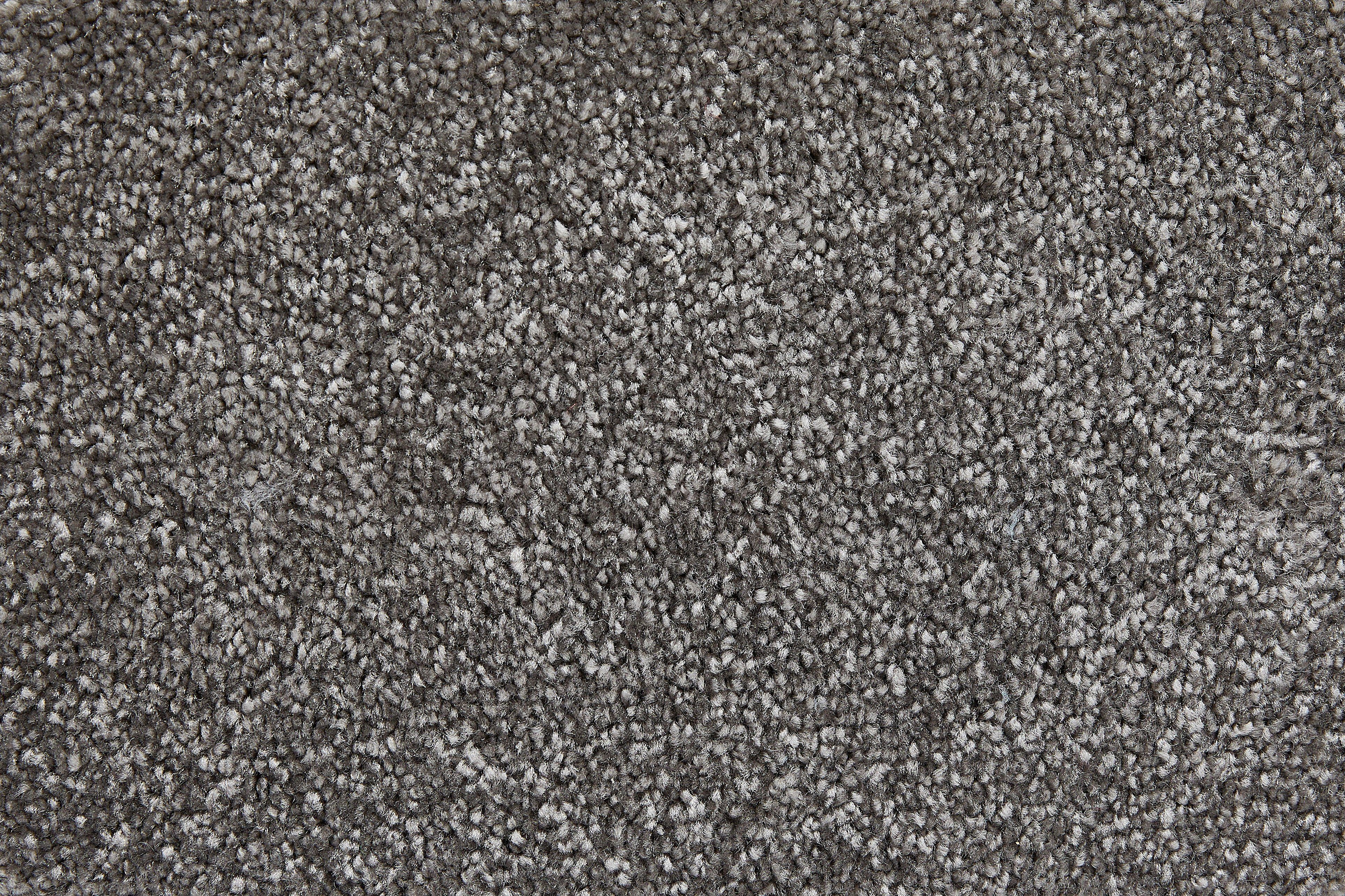 Teppichboden Coupon Frisee-Velours Rennes, Andiamo, rechteckig, Höhe: 14 mm, Uni Farben, Breite 400 cm oder 500 cm, strapazierfähig, pflegeleicht grau