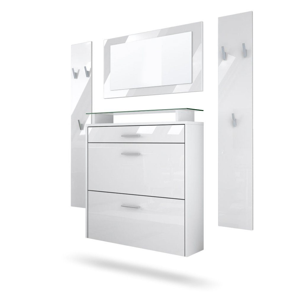 Vladon Garderoben-Set Malea, (Garderobenset bestehend aus 1 Hängeschuhschra günstig online kaufen