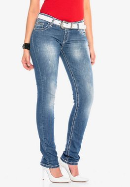 Cipo & Baxx Slim-fit-Jeans mit körperbetontem Schnitt