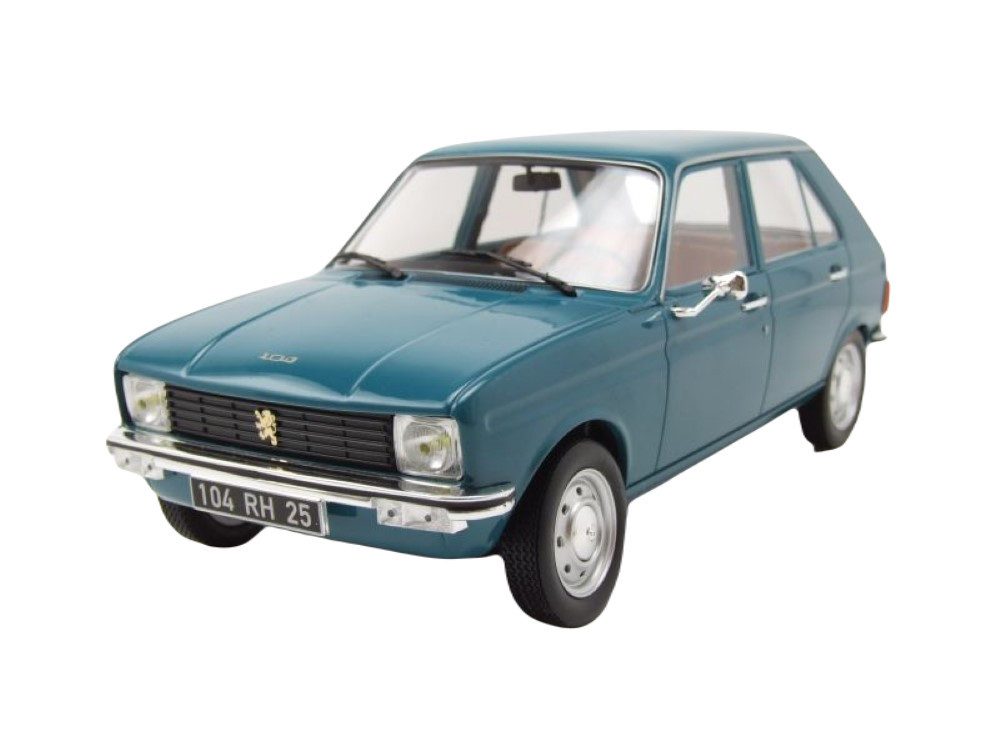 Modellauto Peugeot 104 GL 1977 blau