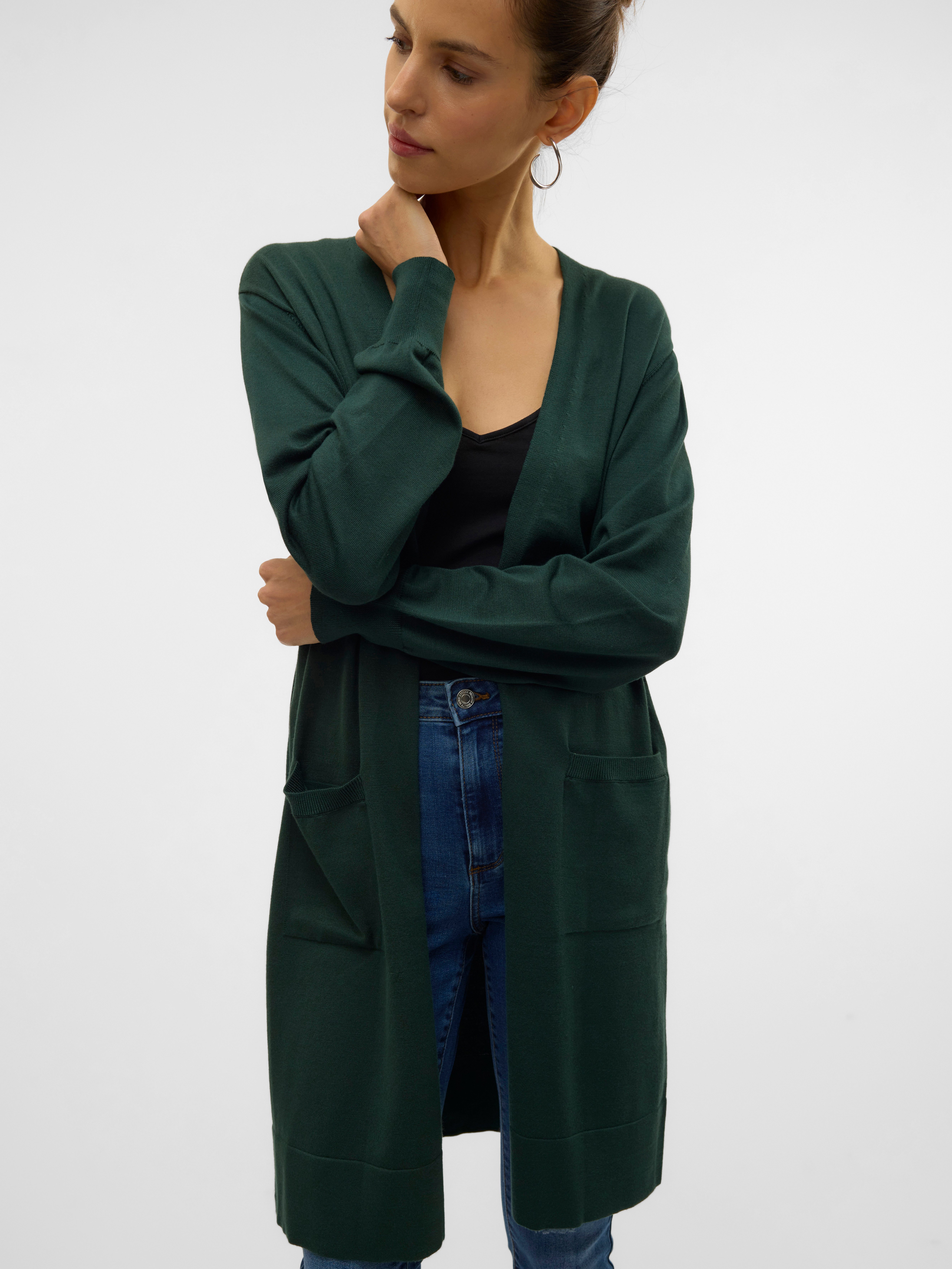 Vero Moda Longstrickjacke VMSILJE LS OPEN günstig online kaufen