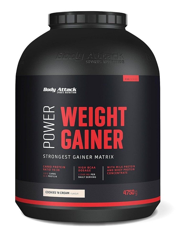 Body Attack Body Attack Power Weight Gainer - 4750 g-Dose Pulver