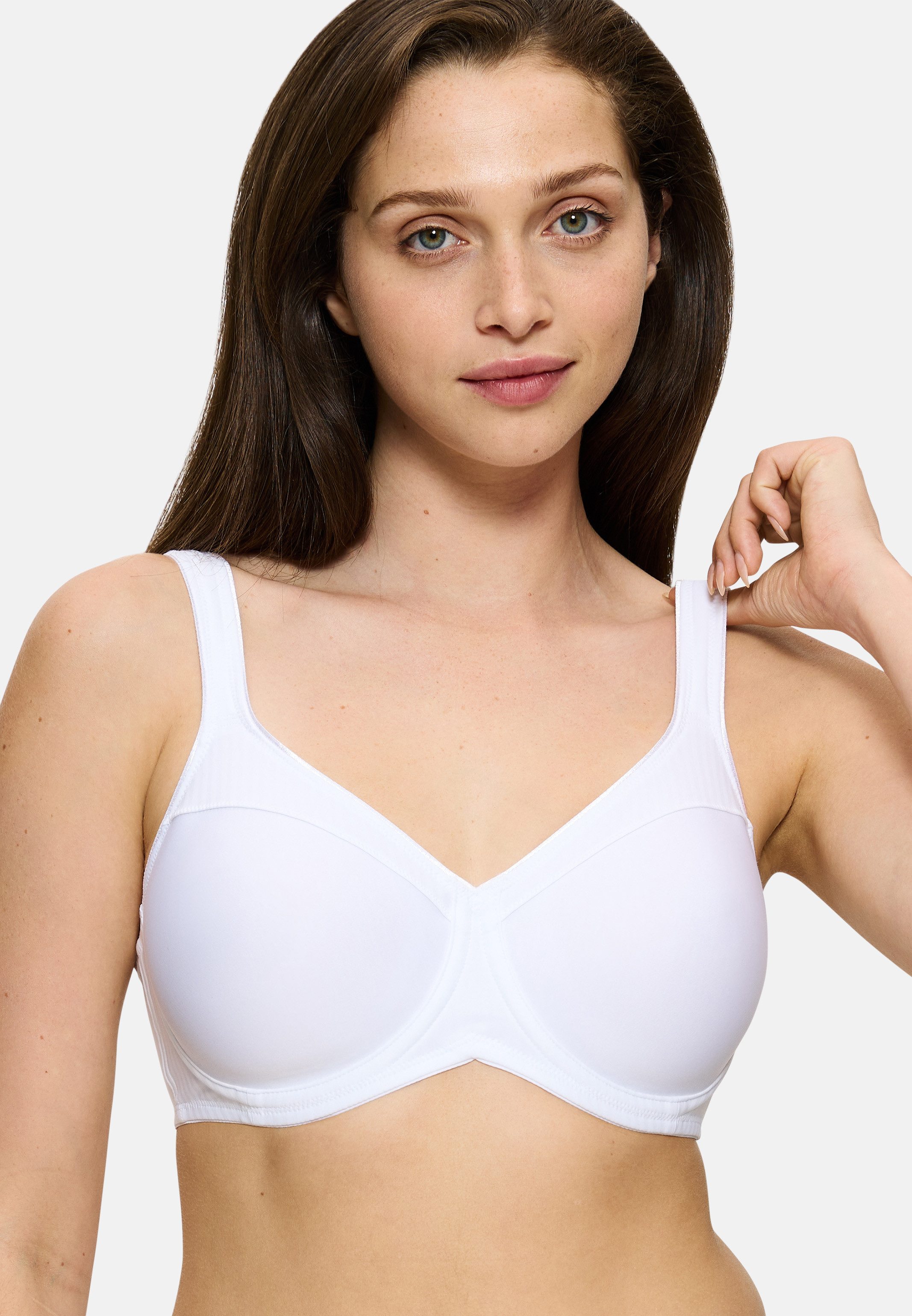 Triumph Minimizer-BH Modern Soft & Cotton W01 (1-tlg) Minimizer-BH - Atmungsaktiv - Cups aus sanft unterstützendem Jersey