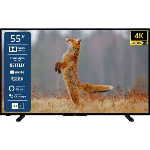 JVC LT-55VU2255 LED-Fernseher (139 cm/55 Zoll, 4K Ultra HD, Smart-TV)