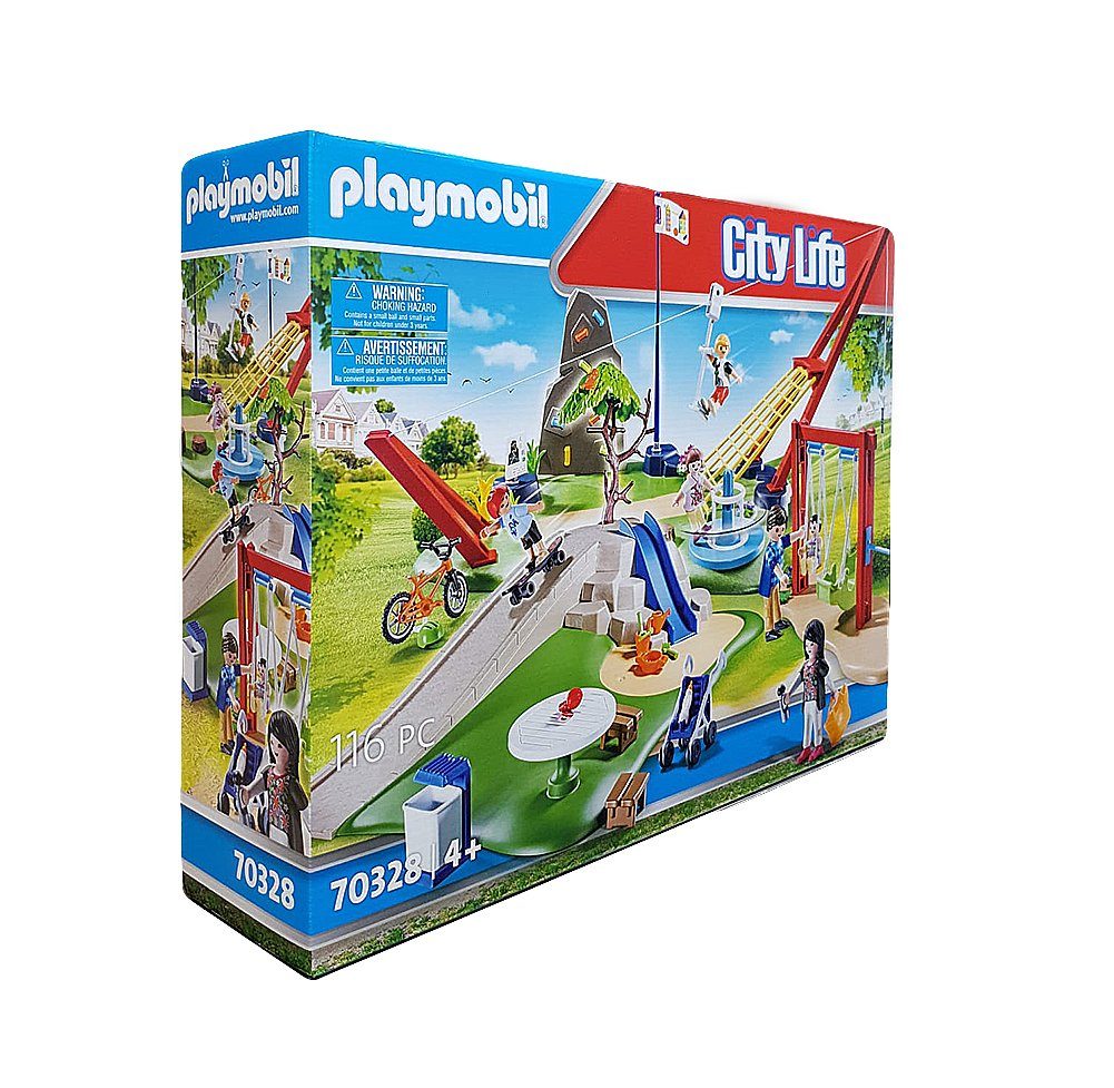 Playmobil® Spielwelt »City Life 70328 Abenteuer Spielpark für Kinder«, 116  Teile, Figuren und Zubehör