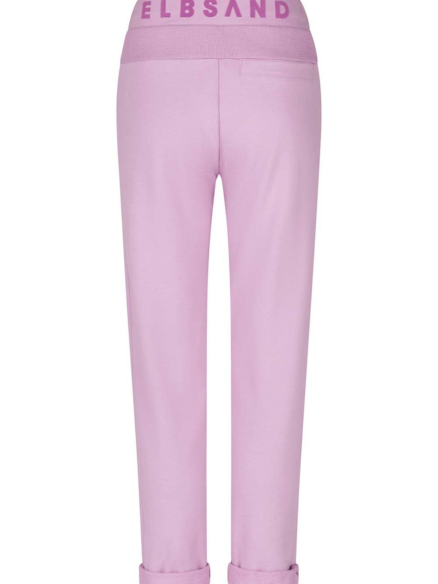 Elbsand BRINJA (1-tlg) mit 7/8 Hose Sporthose Sweathose seitlichen rosa