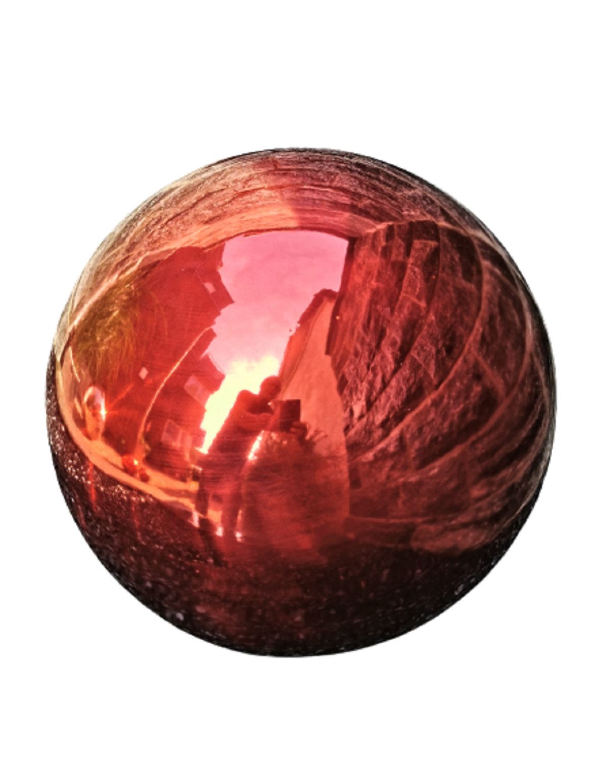 Jürgen Bocker - Gartenambiente Dekokugel Аксессуары для домаskugel Edelstahl rot poliert 15-50 cm Gartendekoration