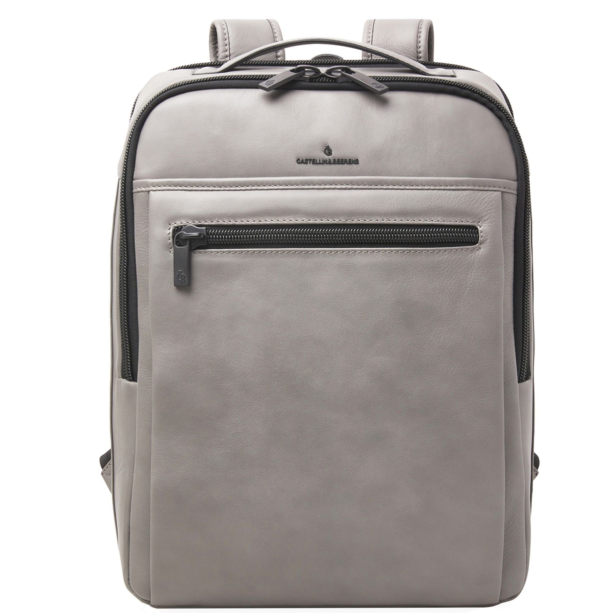 & Nappa Castelijn grau X, Laptoprucksack Beerens Leder