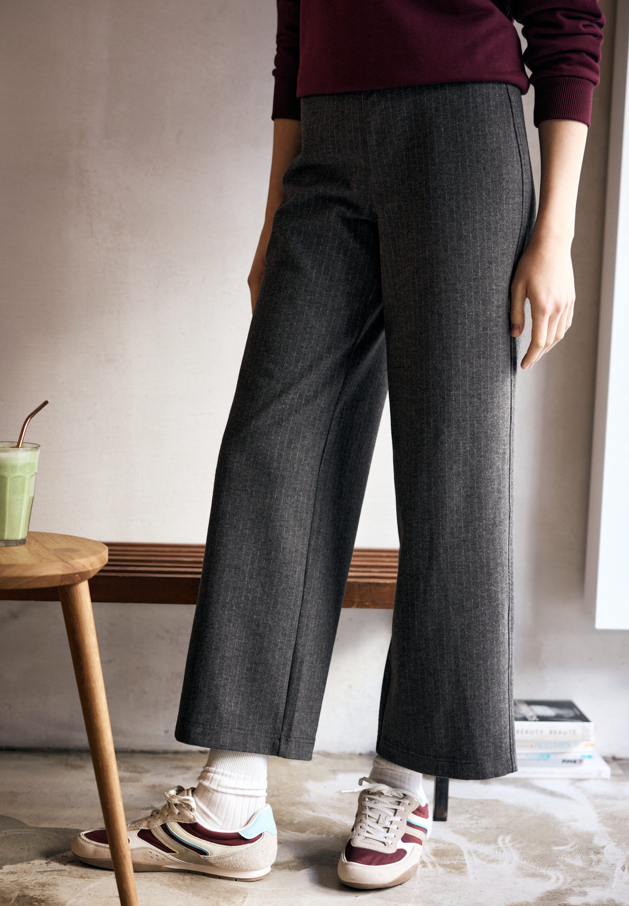 STREET ONE STUDIO Culotte mit Nadelstreifenmuster günstig online kaufen