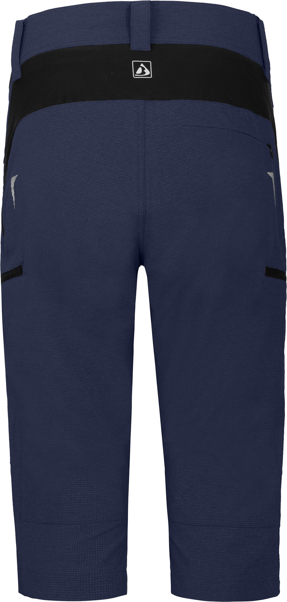 Bergson Fahrradhose VINA Capri Damen 3/4 Radhose 2in1 (mit gepolsterter Innenhose), robust, elastisc