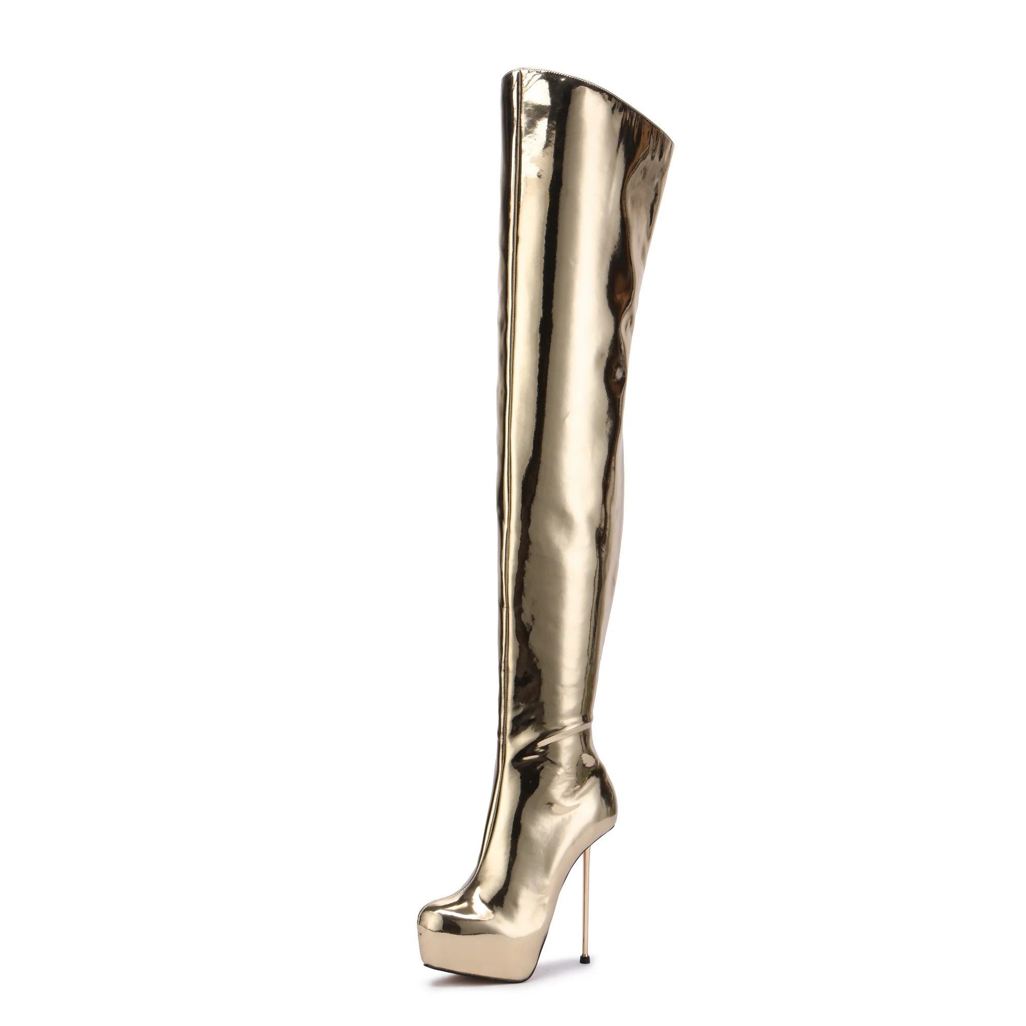 Giaro BRISA Высокиеtiefel Absatzhöhe 14 cm, Innenplateau ca. 4 cm, veganes Leder
