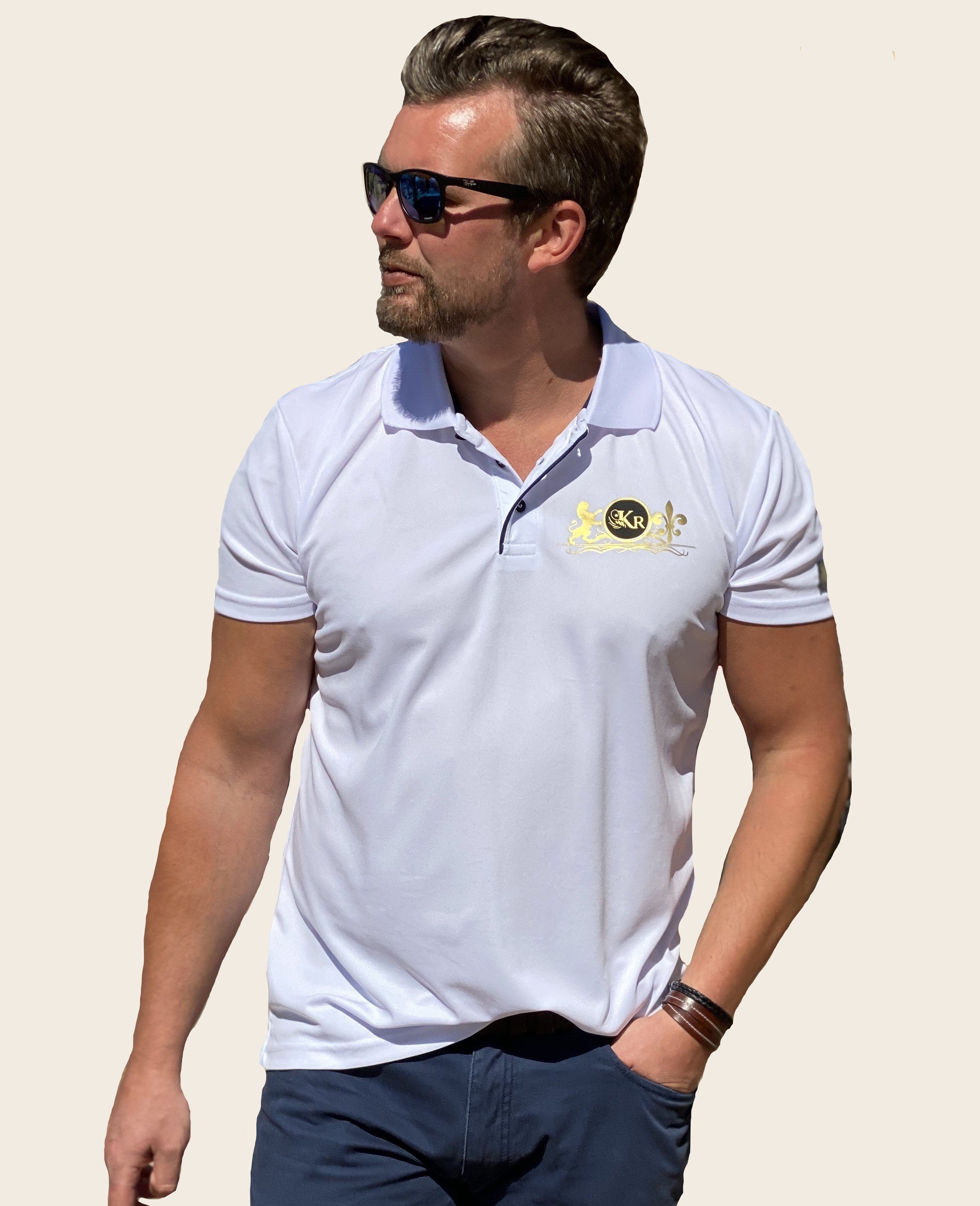 KR-Industries Poloshirt Polo Shae Lux DesignerPoloShirt