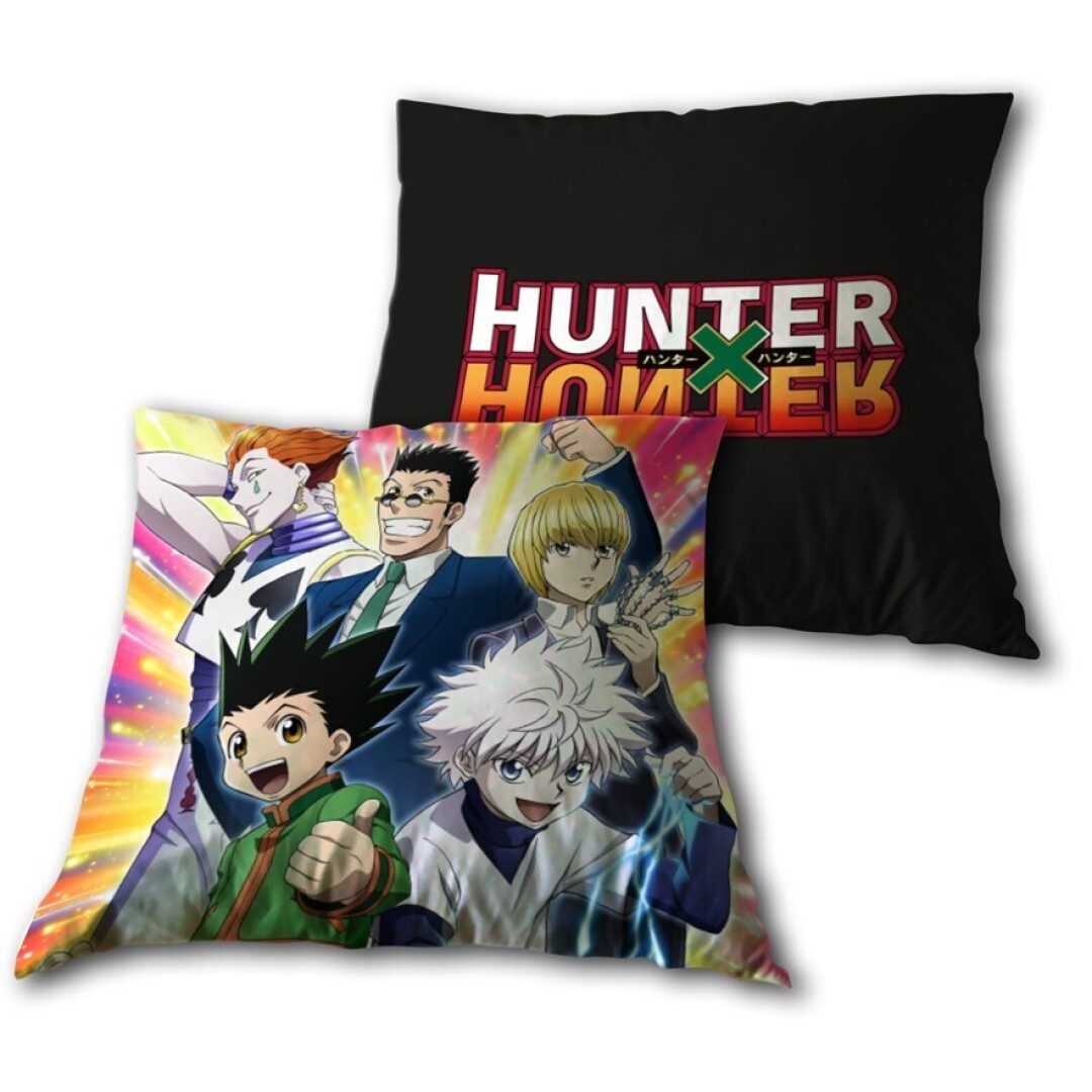 Hunter x Hunter Dekokissen Anime Hunter X Hunter Kissen Dekokissen 35x35 cm, beideseitiges Motiv