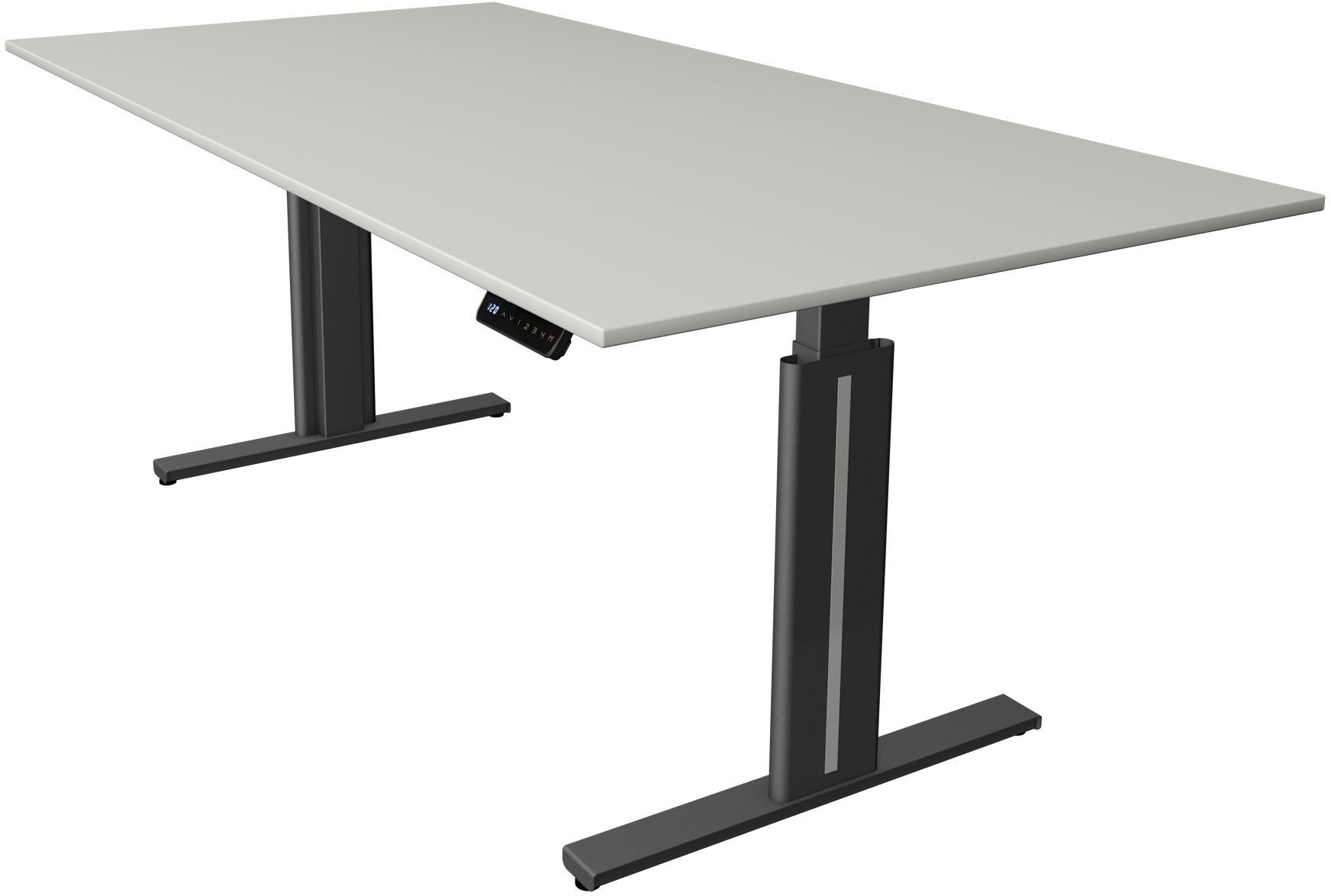KERKMANN Schreibtisch Sitz-/Stehtisch Move 3 elegant elektr. höhenverstellbar BxT 200x100cm