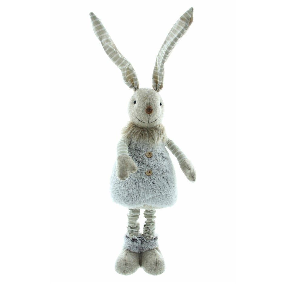 Home-trends24.de Osterhase Osterhase Hasenfigur Hase Ostern Osterdeko Figur Textil 60 cm