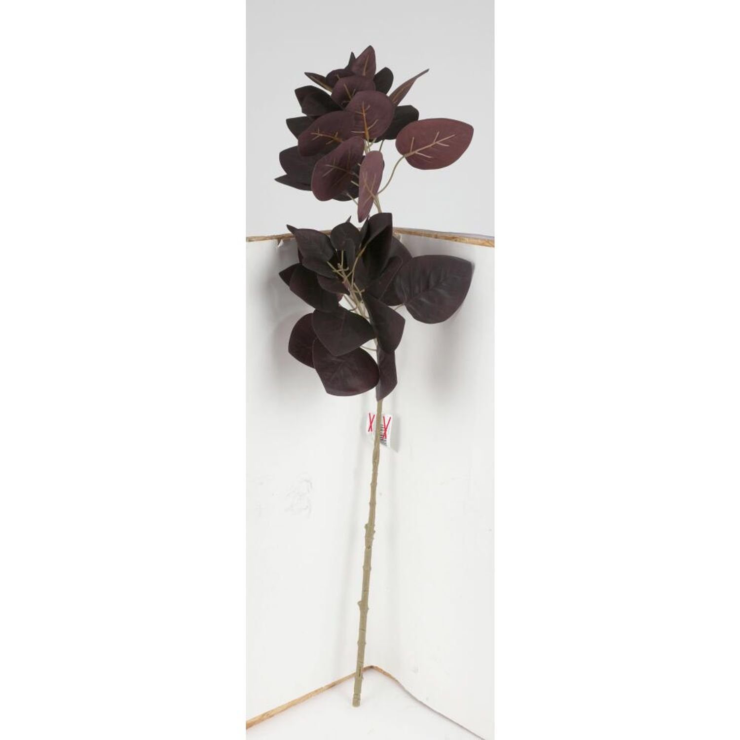 Kunstpflanze 18x Künstl. Gingkostängel Kunstblume Deko Pflanze Wohnaccessoires, BURI