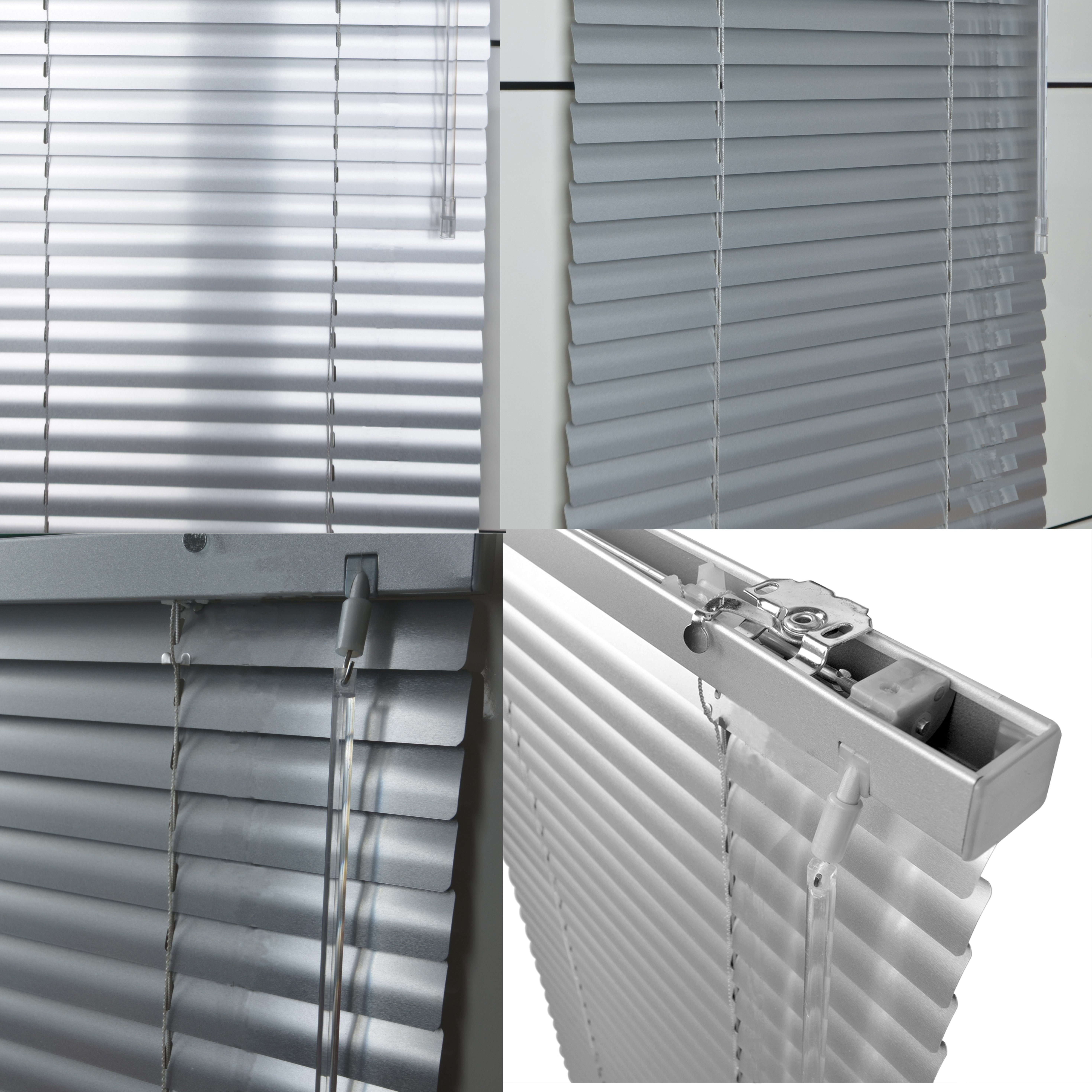 euroharry Jalousie Cordless-Schnurlos Aluminium Venetian Blind Alu Jalousie Rollo – Bild 5 von 5