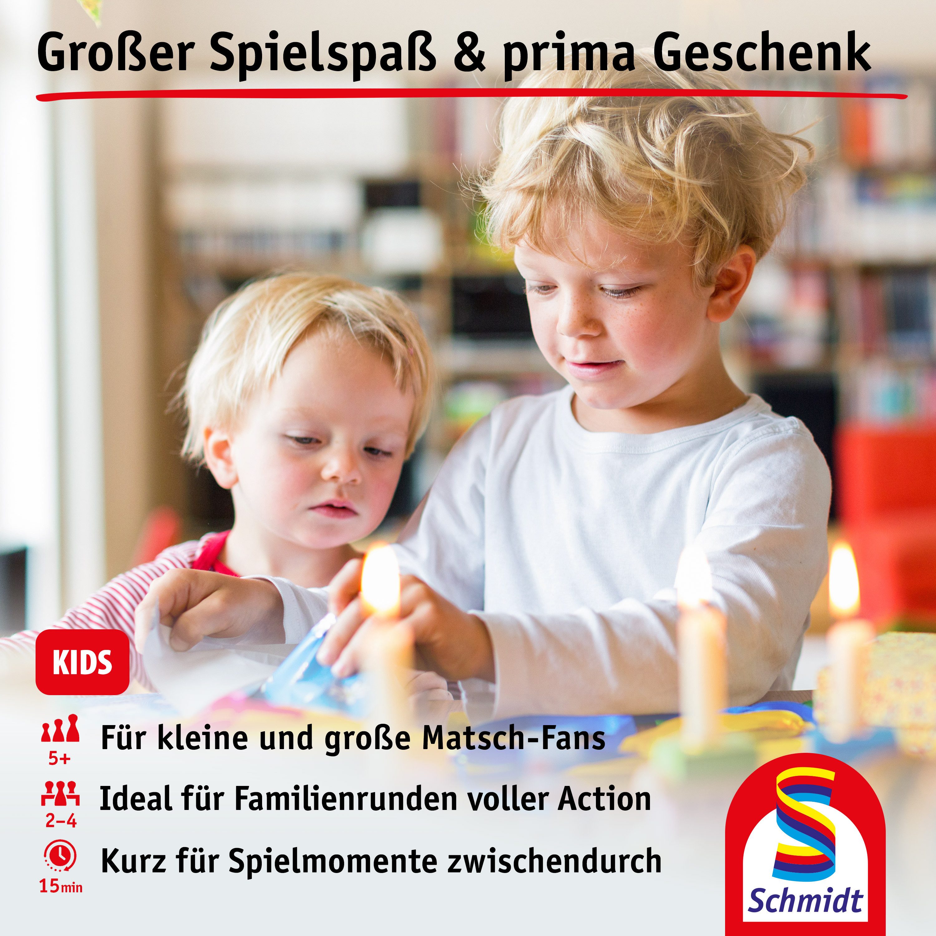 Schmidt Spiele Spiel Matsch-Party, Kinderspiel