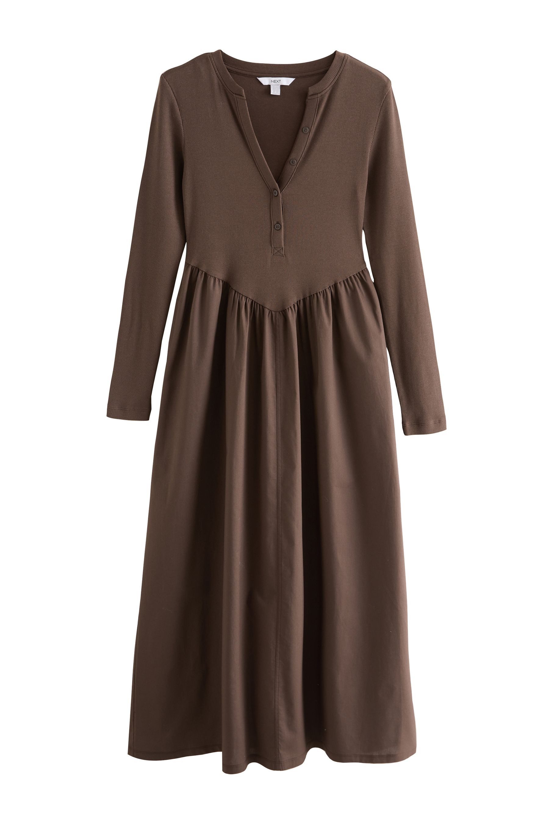 Next Midikleid Midikleid aus Jersey-Mischgewebe – günstig online kaufen