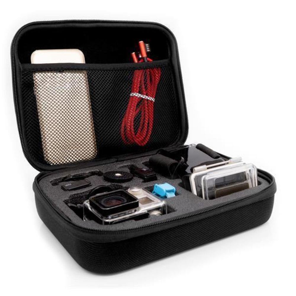 MyGadget »Tragetasche Transport Schutztasche Kamera Zubehör« Action  Cam-Halterung, (MyGadget Tasche [Größe M] für