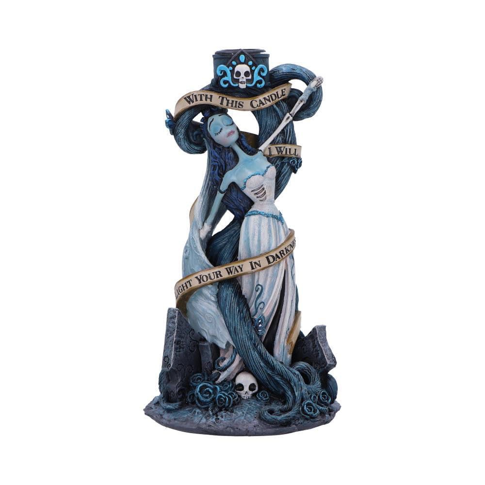 Nemesis Now Merchandise-Figur Corpse Bride - Hochzeit mit einer Leiche Kerzenständer With This Candl