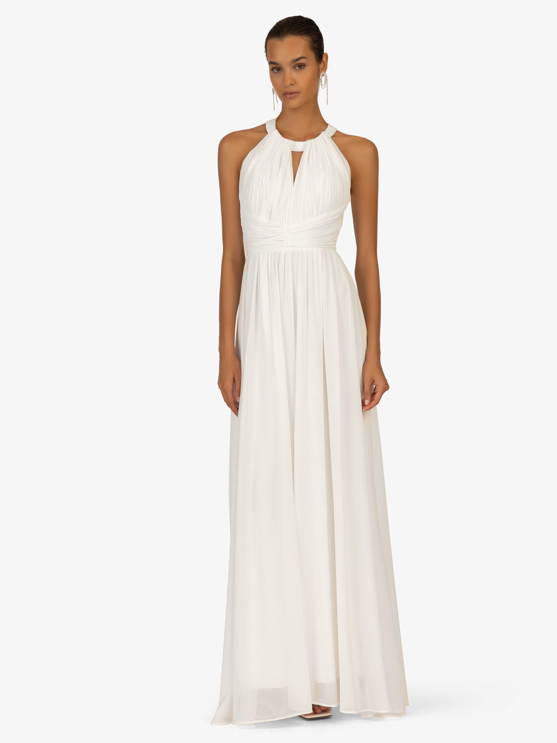 Kraimod Abendkleid mit kleinem Schlitz im Bereich der Brust günstig online kaufen