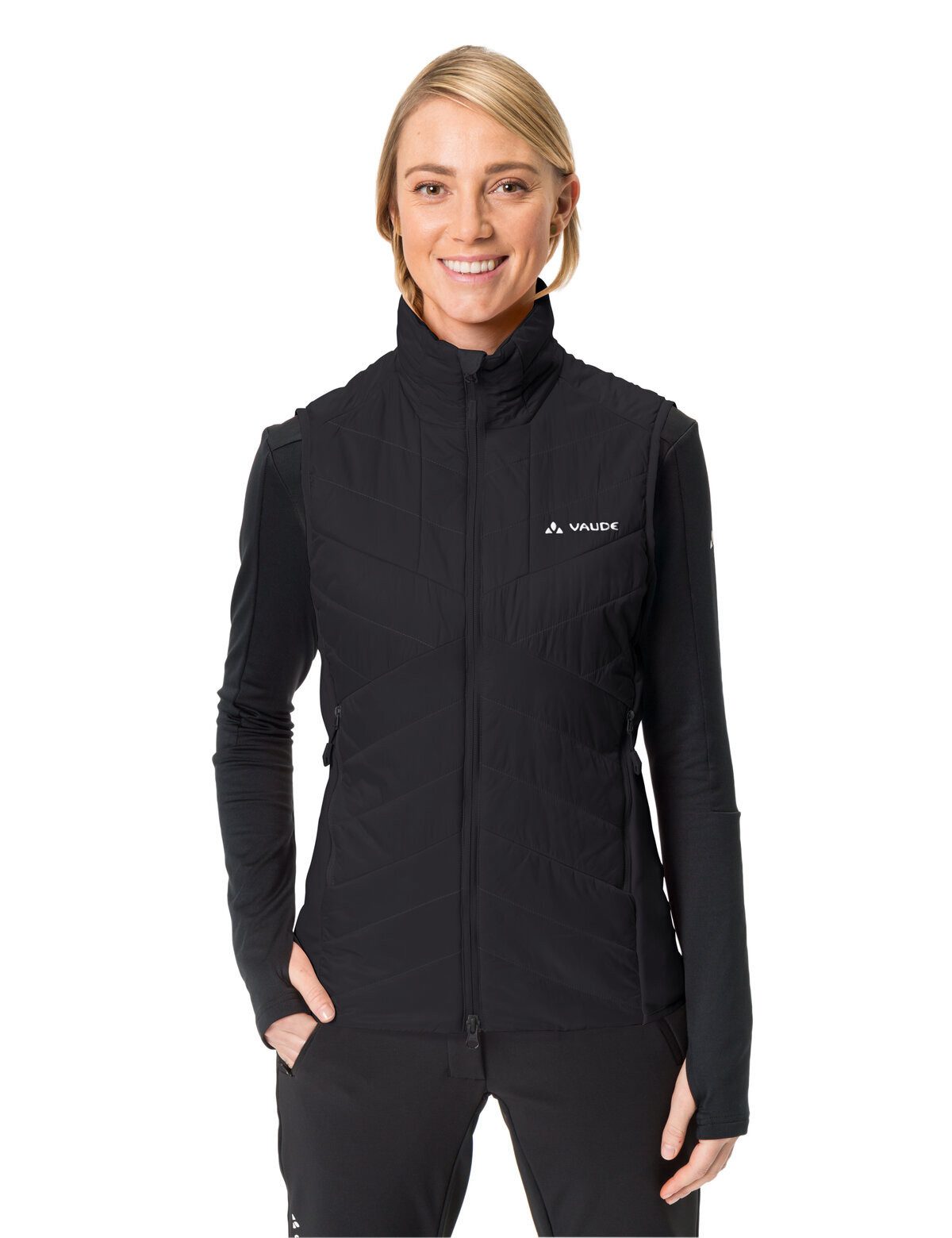 VAUDE Funktionsweste Women's Sesvenna Vest IV (1-tlg) warme und wasserabweisende Weste