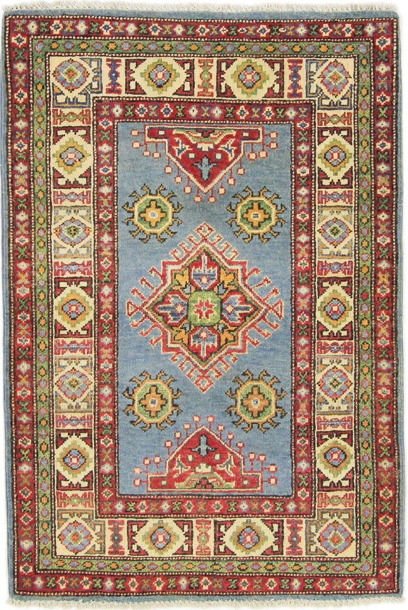 Orientteppich Kazak Orientteppich, Höhe: rechteckig, 84x128 5 Handgeknüpfter Nain Trading, mm