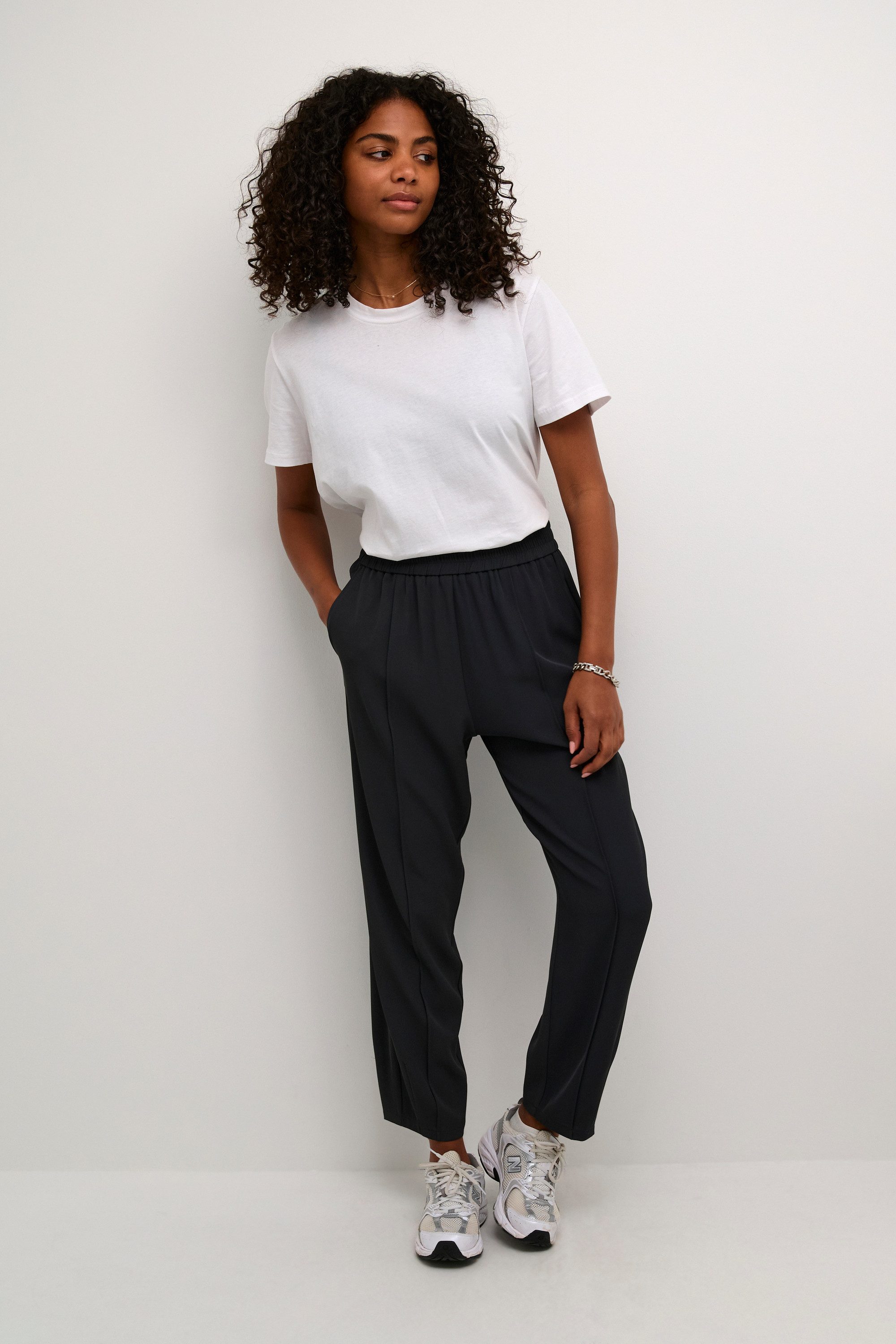 KAFFE Stoffhose Casual Hose KAsigna günstig online kaufen