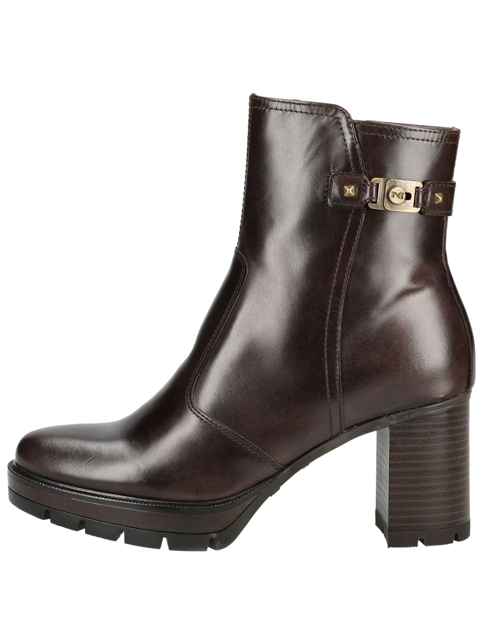 Nero Giardini Stiefelette Leder . High-Heel-Stiefelette
