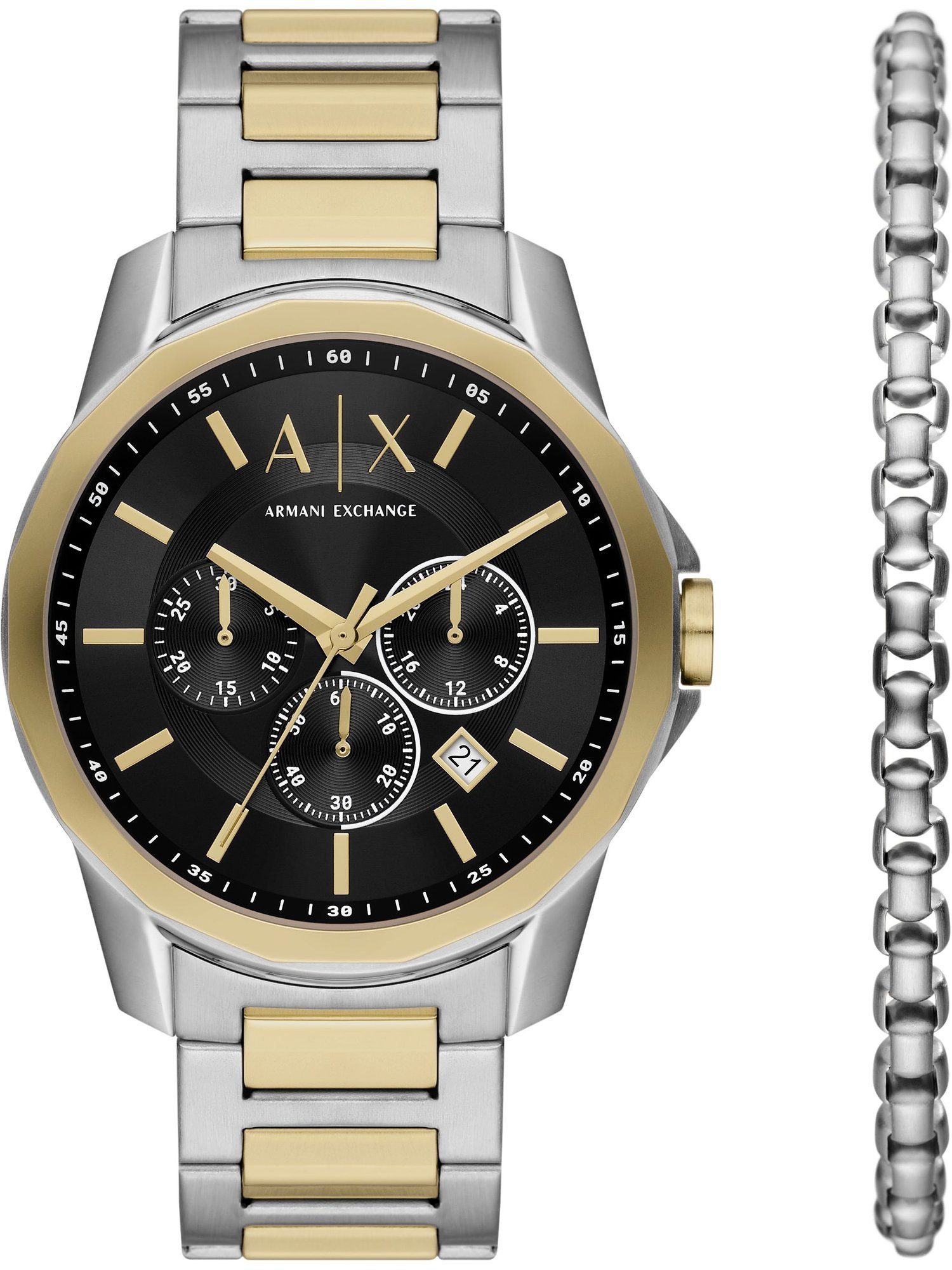 ARMANI EXCHANGE Quarzuhr Armani Exchange Herren-Uhren-Sets Analog Quarz
