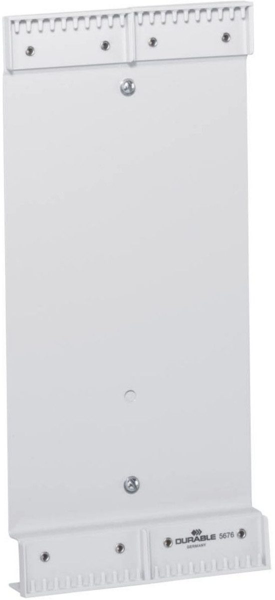 DURABLE Fächermappe Wandhalter für Sichttafeln grau