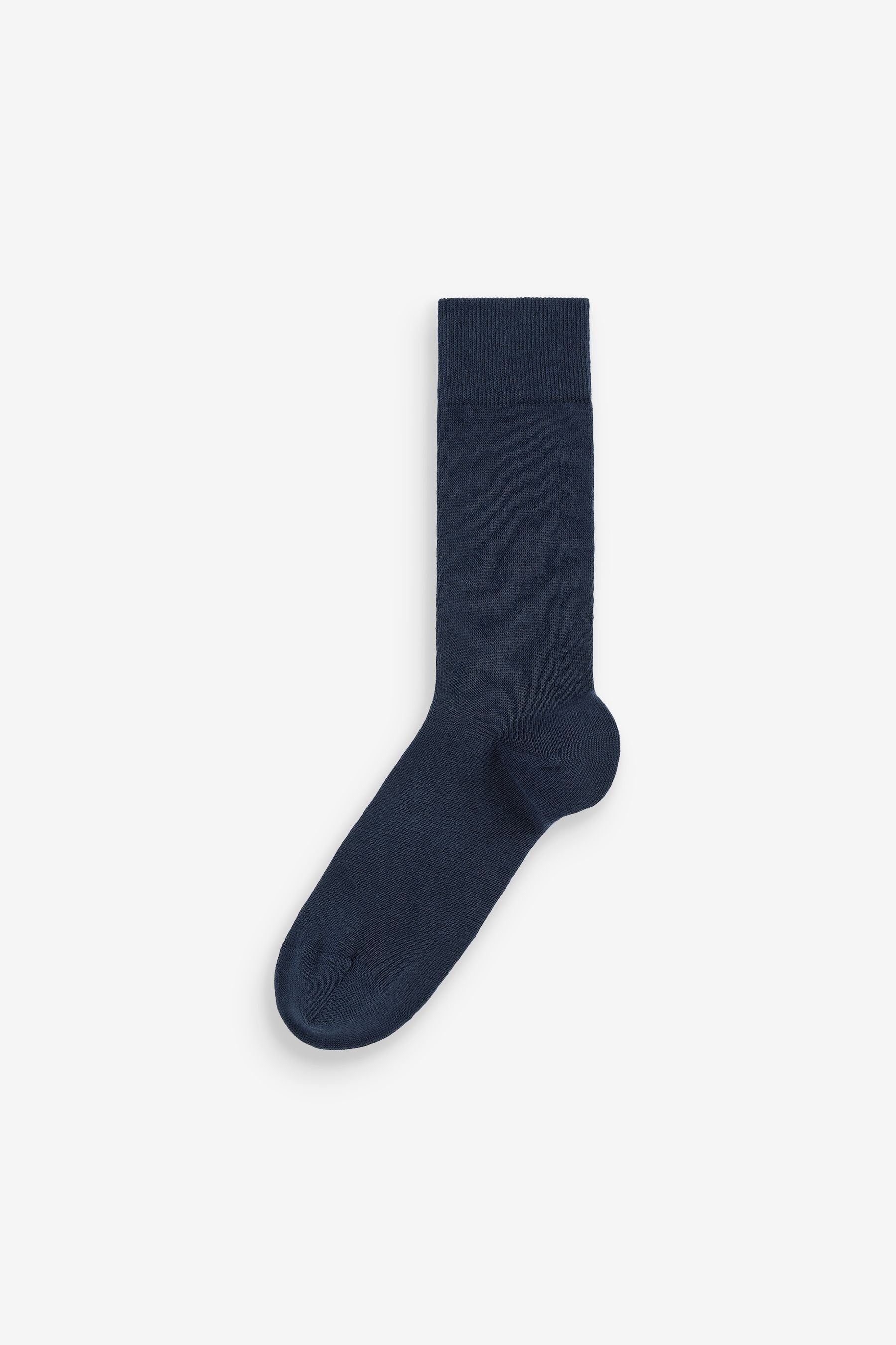 im (7-Paar) Next Socken Kurzsocken Blue 7er-Pack Essential Navy