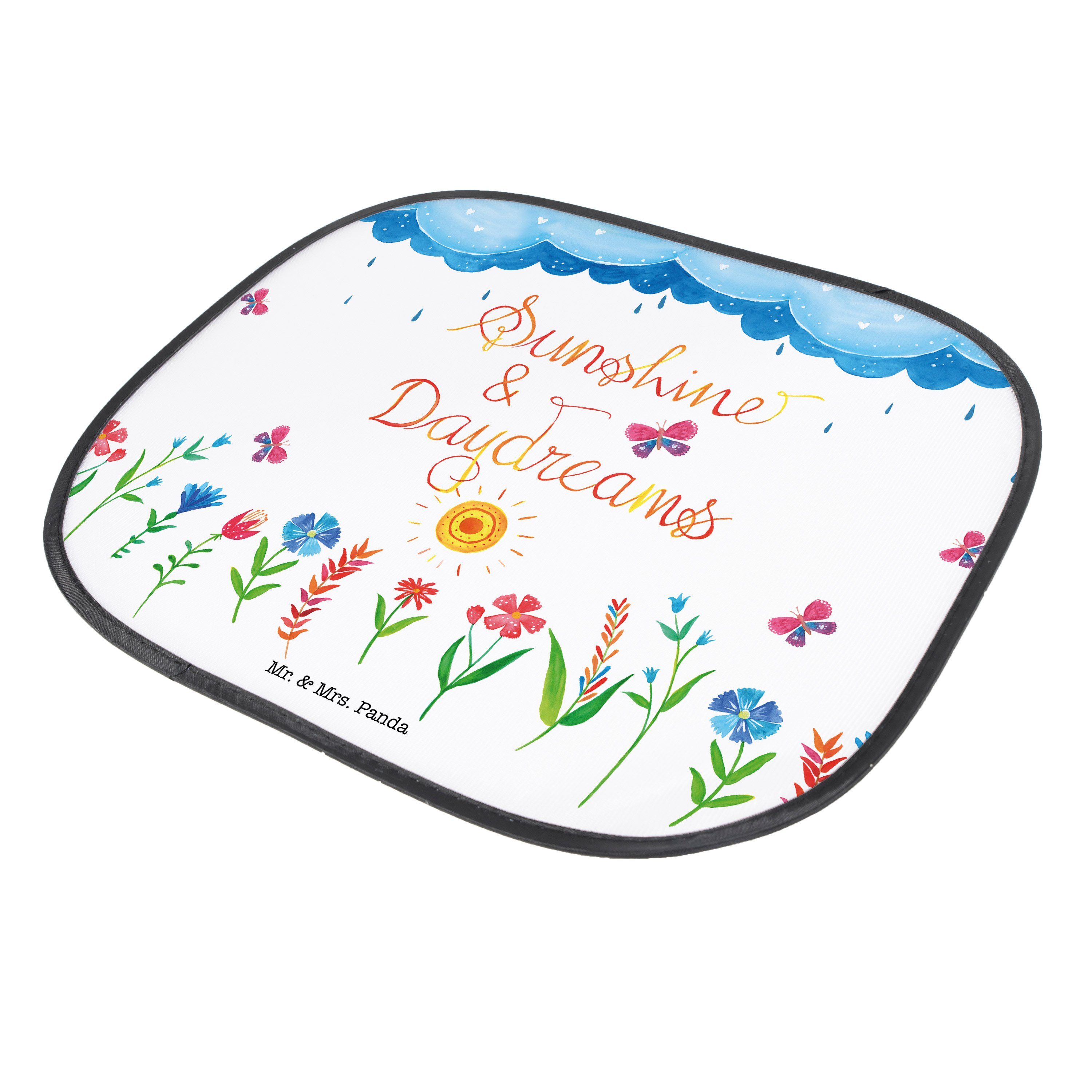 Sonnenschutz Sunshine and Daydreams Geschenk, - Mr. Seidenmatt Mrs. Panda, Sonnenschutz Kinder, Sonnenblende, &