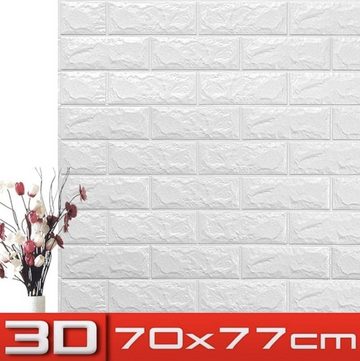 RHP 3D-Tapete 3D Tapete Wandpaneele Selbstklebend Wasserdicht Wandaufkleber, (5 St)