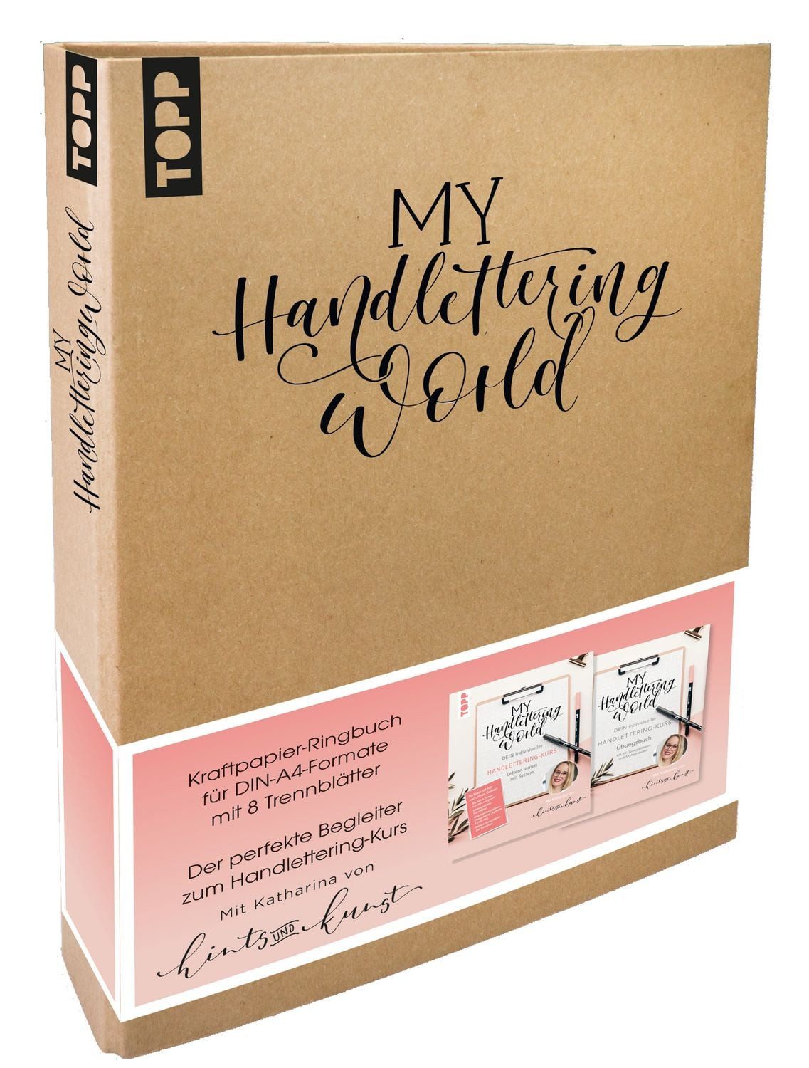 Briefumschlag My Handlettering World Ringbuch DIN A4