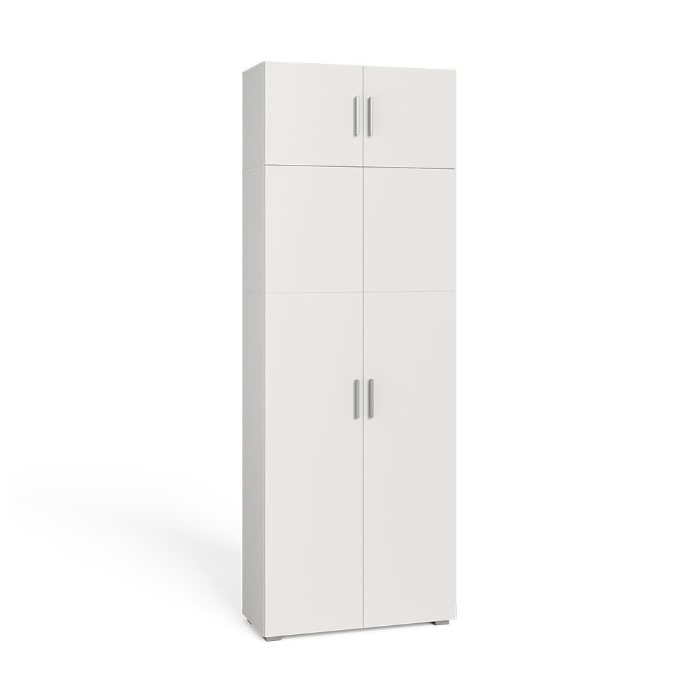 Vicco Aktenschrank Frank, Weiß, 80 x günstig online kaufen