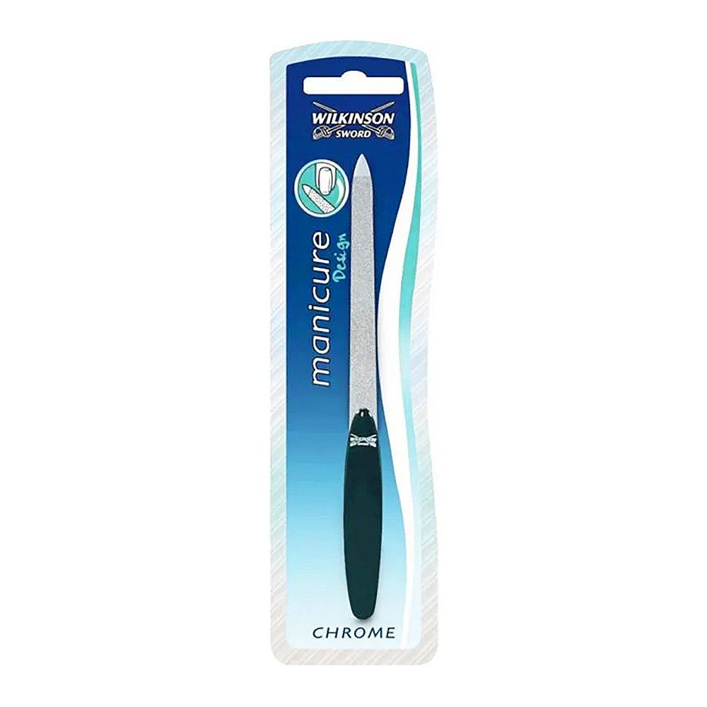 Wilkinson Saphir-Nagelfeile Manicure Design (17cm lang), beidseitige Feile mit Saphir-Beschichtung