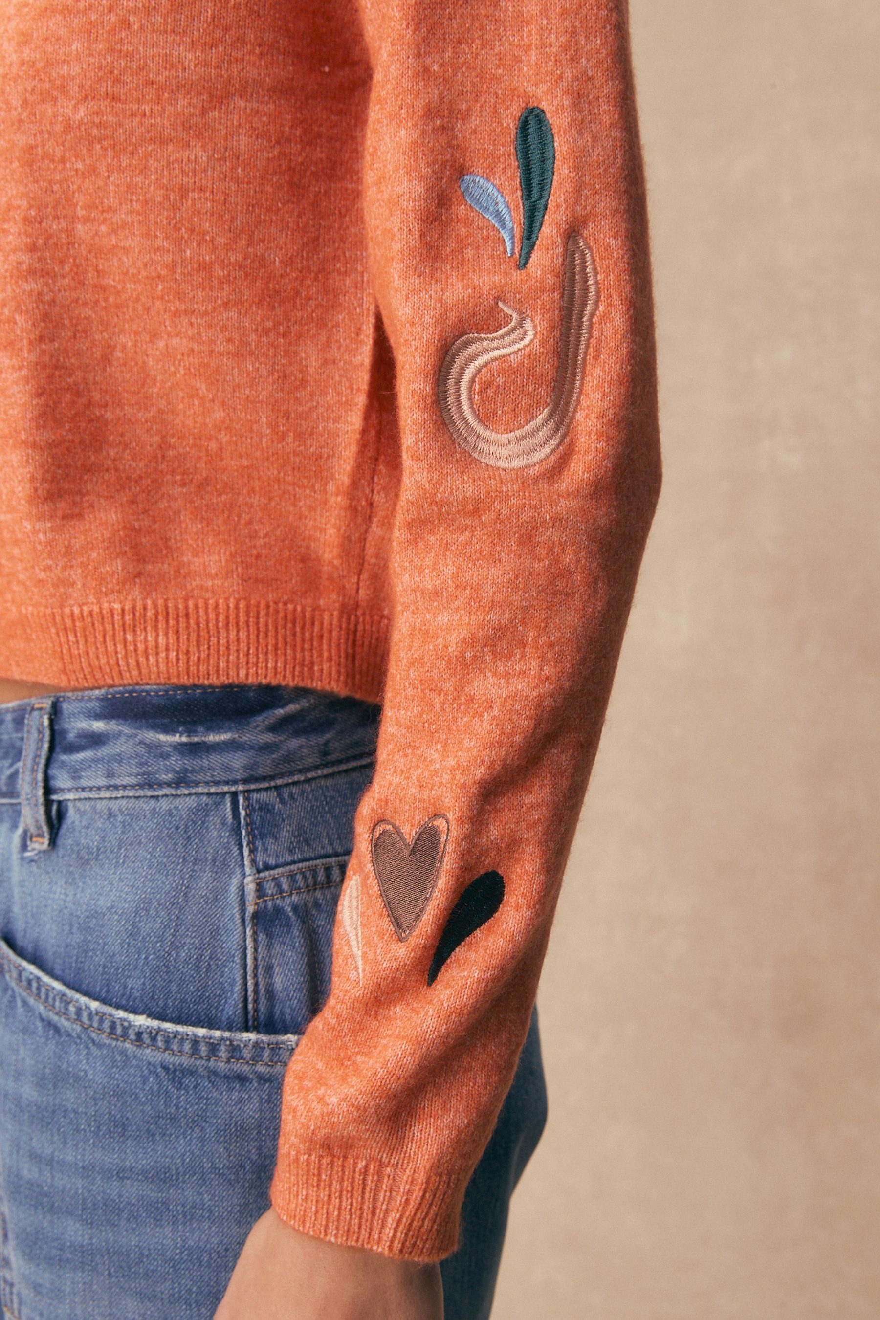 Next Cardigan Strickjacke mit Rundhalsausschnitt, Kurzgröße (1-tlg)