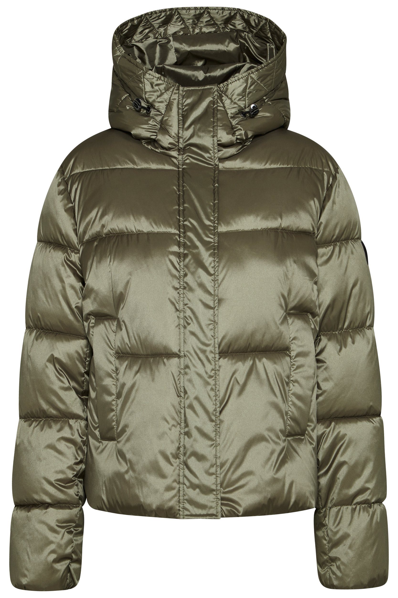 bugatti Kurzjacke mit großer Kapuze