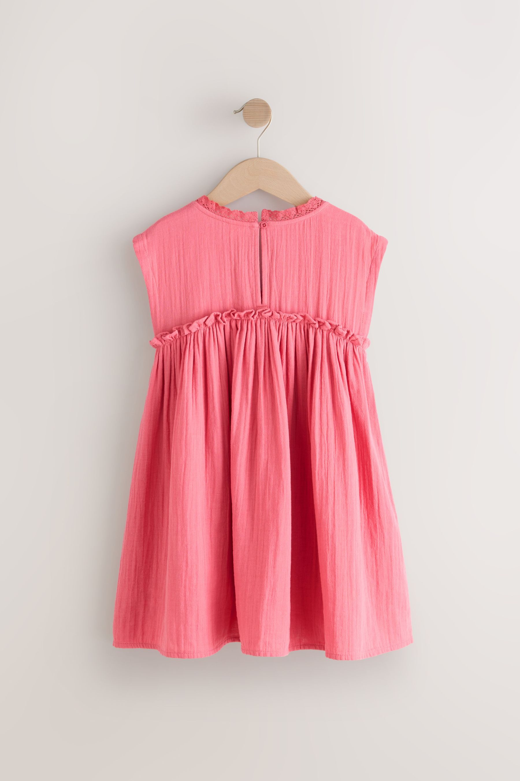 Next Sommerkleid Kleid mit Häkelbesatz (1-tlg) günstig online kaufen